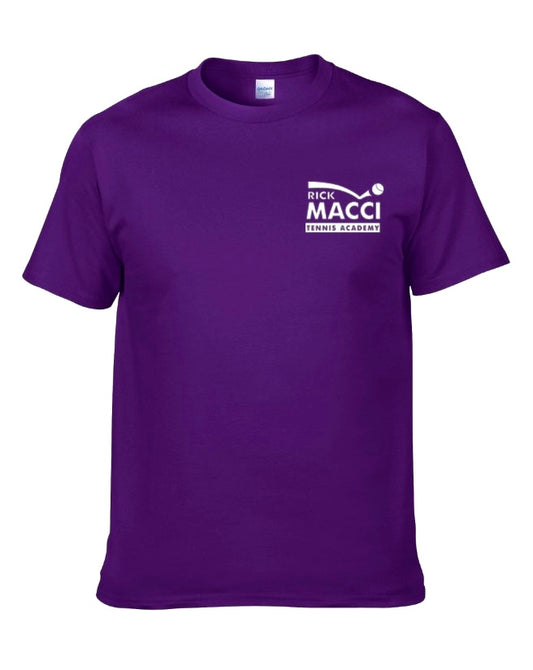 Purple & White Rick Macci T Shirt