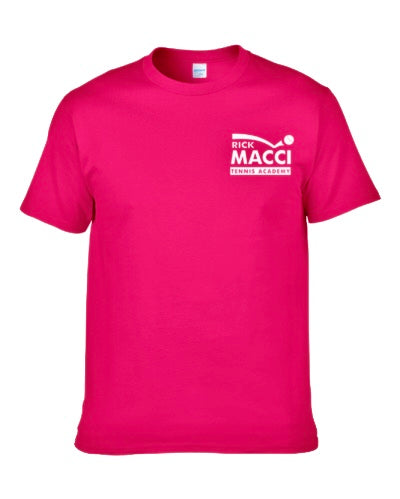 Pink & White Rick Macci T Shirt