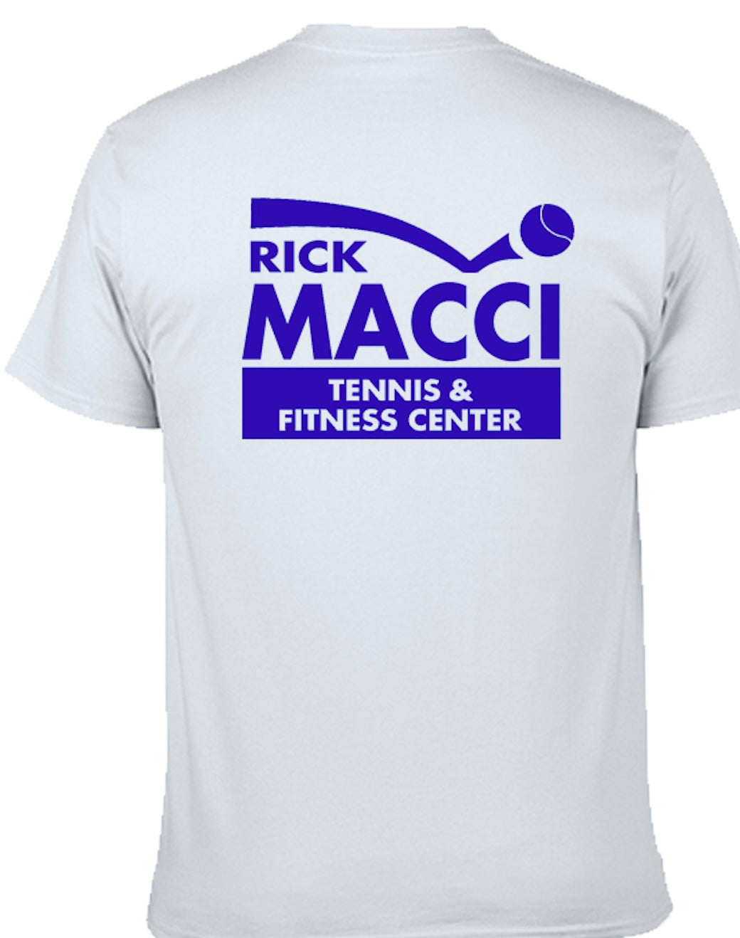 White & Purple Rick Macci T Shirt